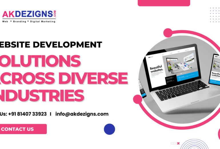 Website Development Solutions Across Diverse Industries