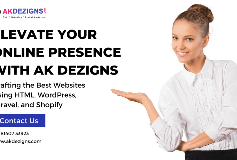 Elevate Your Online Presence with AK Dezigns